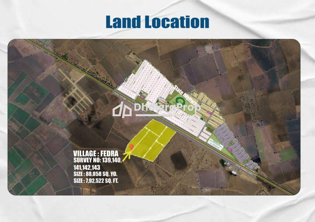 fedra 139,140,141,142, 143 Residential 88058 sq yard
