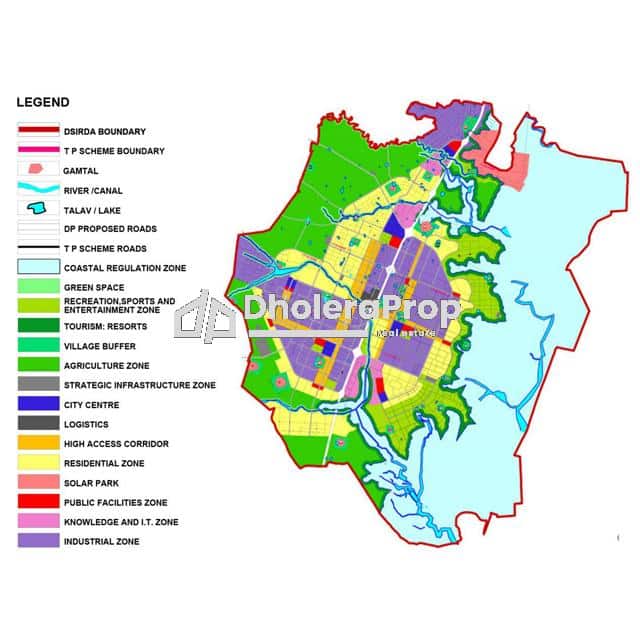 Dholera Zones