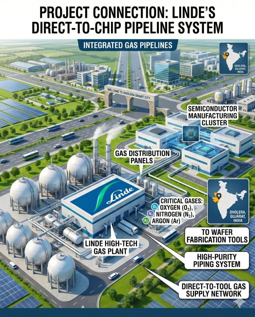 “Linde” – German giant Company establishing its Plant in “Dholera”