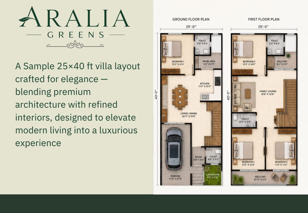 Villa layout