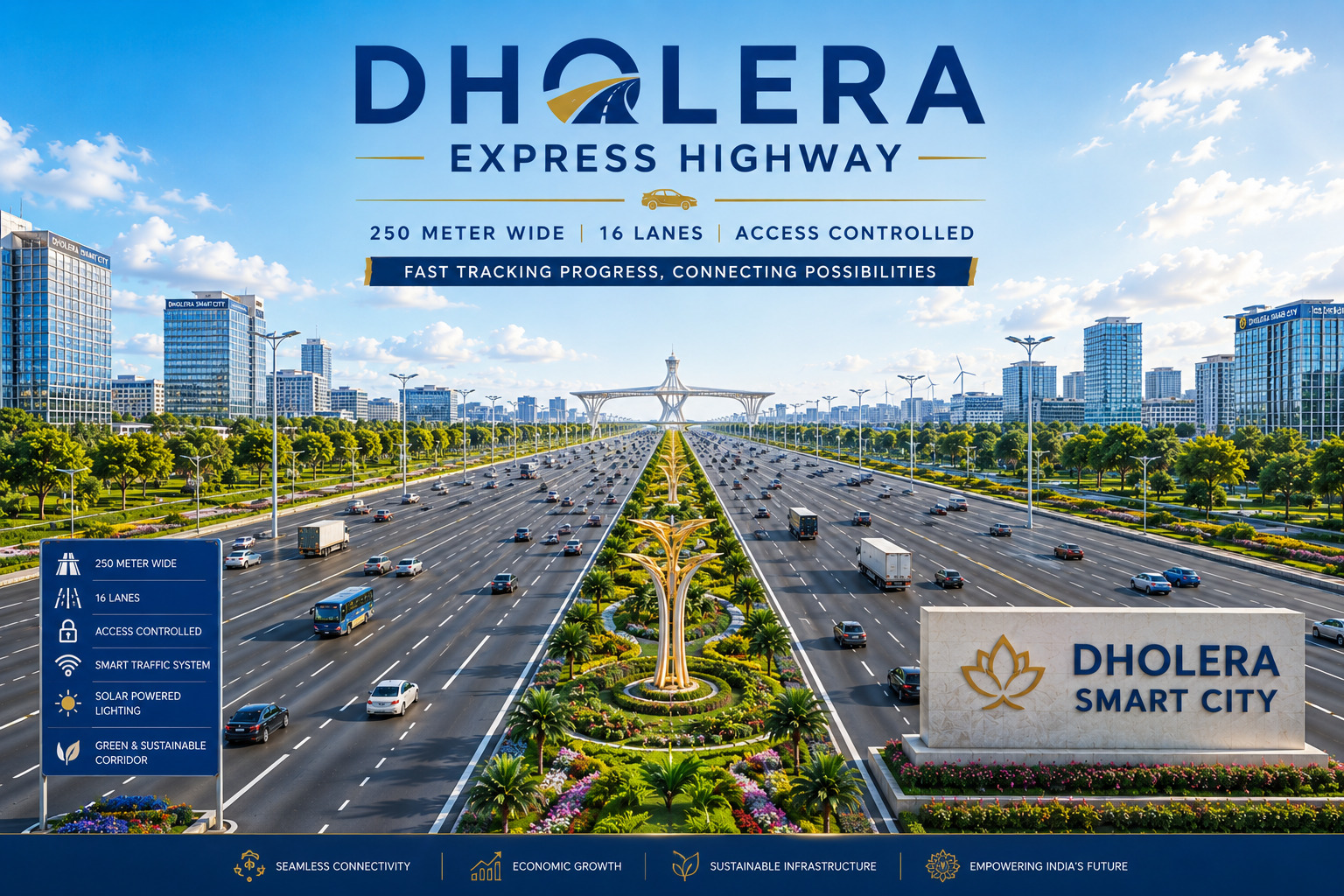 Express Highway Dholera Ahmedabad