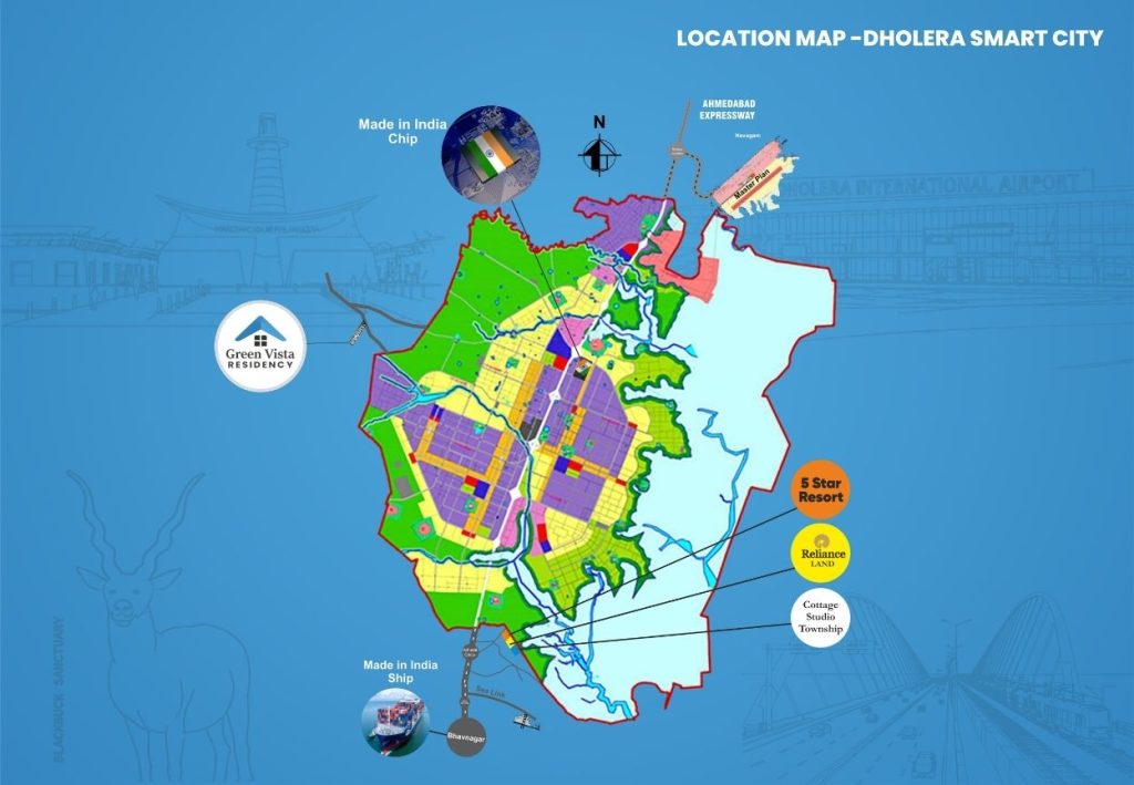 Location map Green Vista