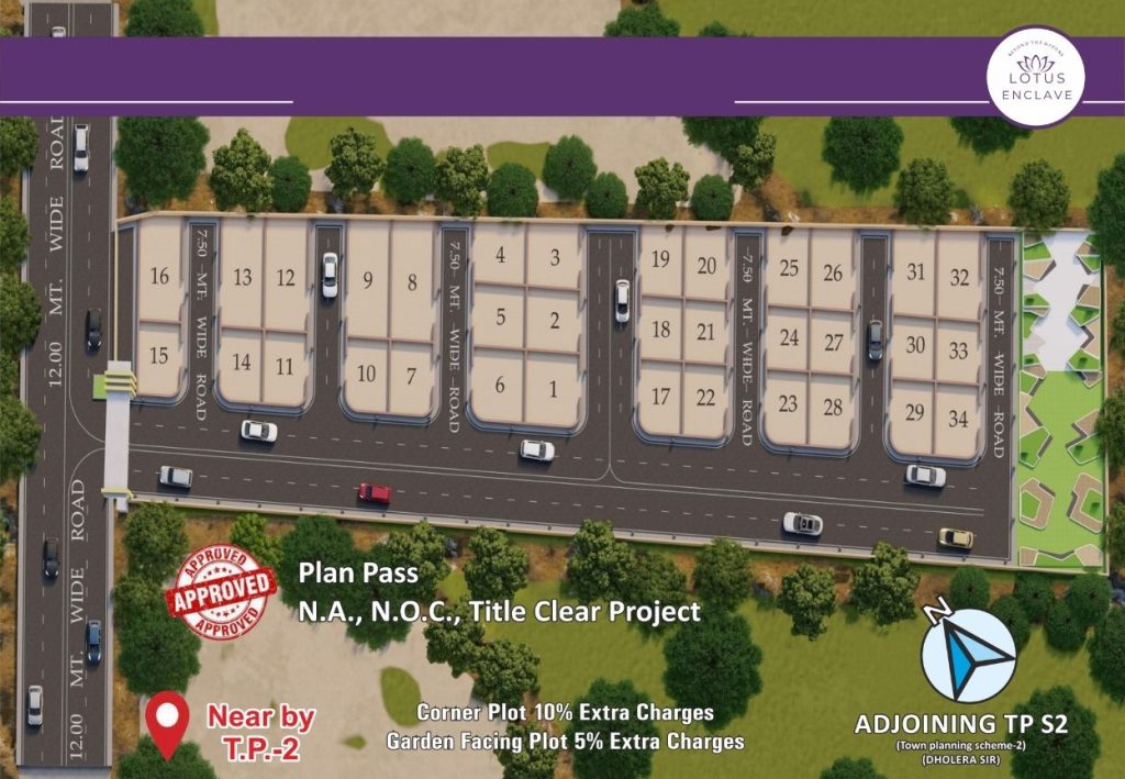 Lotus Enclave - Residential Plots in Dholera