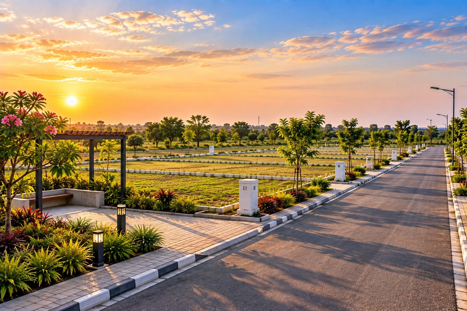 Lotus Enclave residential plots in Kharad