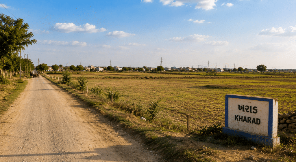 Illustrative image of Kharad village, outside Dholera SIR