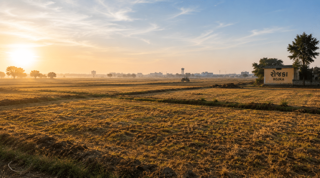 Illustrative image of Rojka village, outside Dholera SIR
