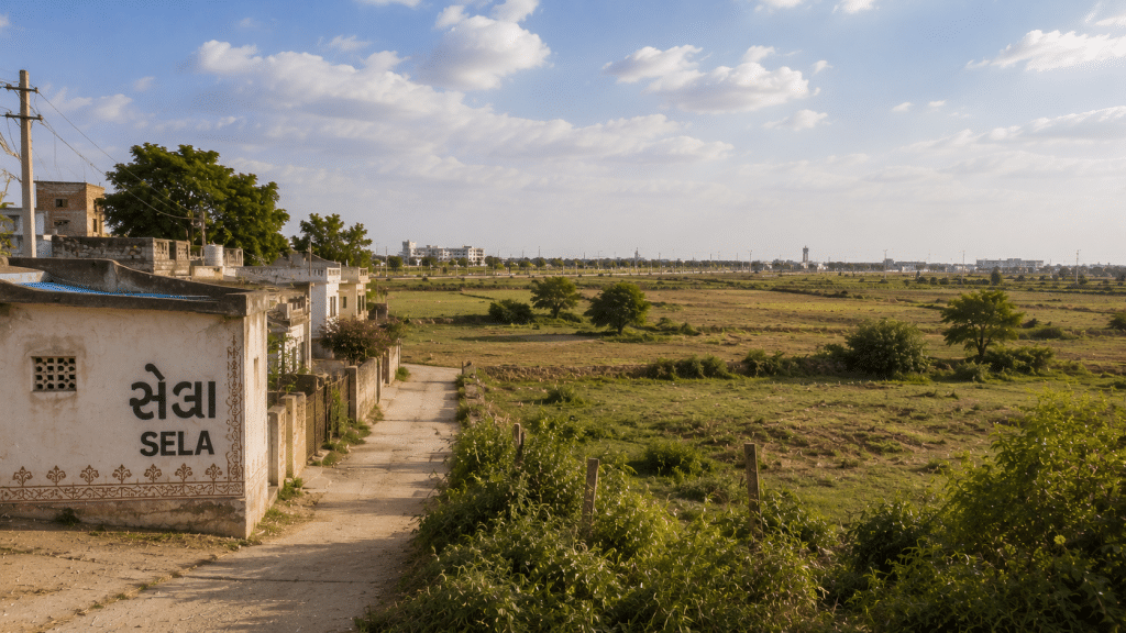 Illustrative image of Shela village, outside Dholera SIR