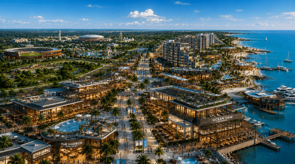 Tourism and resort Zone